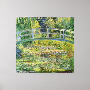 Toile Le pont japonais - Claude Monet