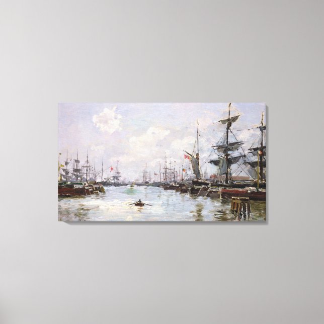 Toile Le Port (Recto)
