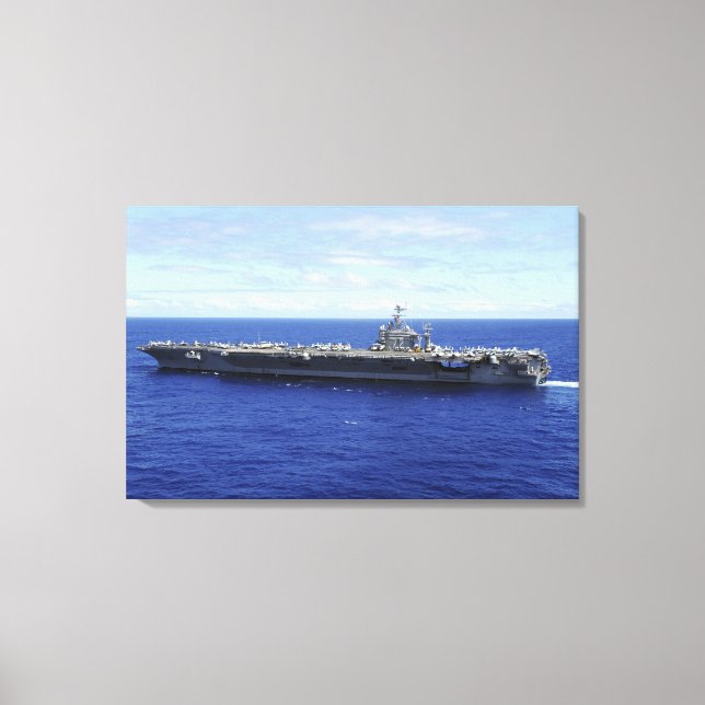 Toile Le porte-avions USS Abraham Lincoln (Recto)