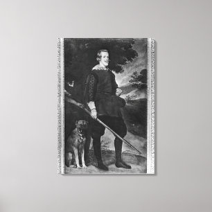 Toile Le portrait du roi de Philip IV de l'Espagne
