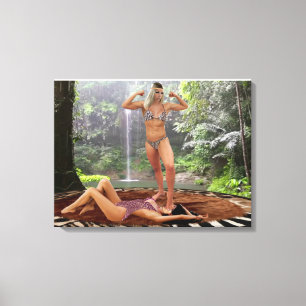 TOILE LE POSTE DE VICTOIRE DE TARZANA