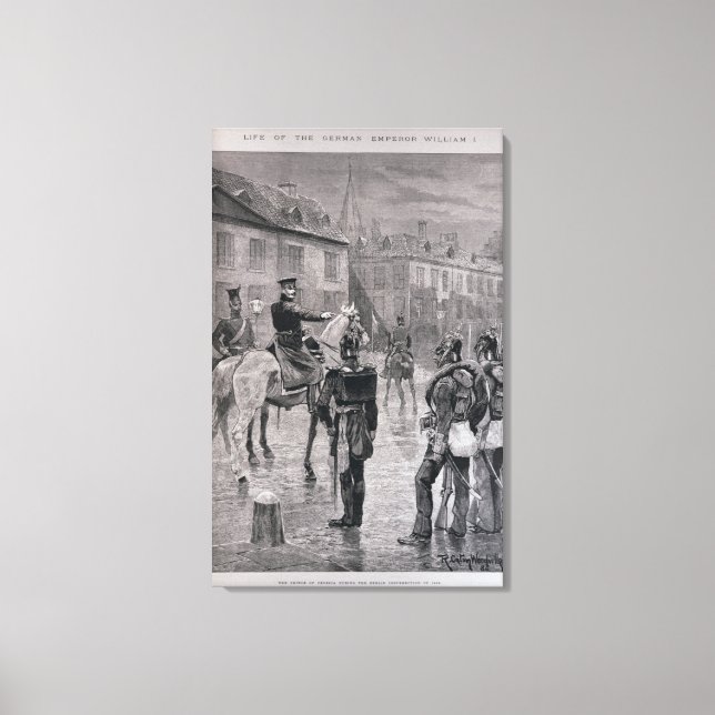 Toile Le Prince de Prusse (Recto)