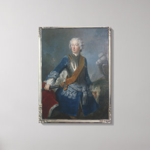 Toile Le Prince héritier Frederick II, c.1736