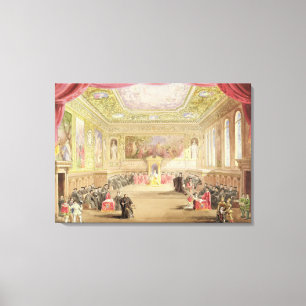 Toile Le procès, Loi IV, scène I de Charles Kean pro