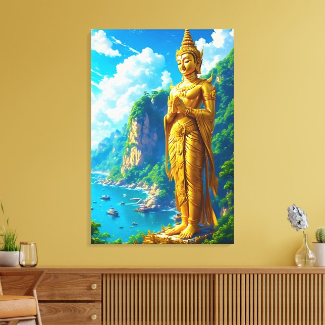 Toile Le Protecteur Tranquille (Insitu(Salon))