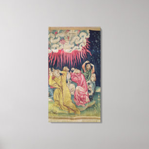 Toile Le quatrième ange a versé sa cuvette sur