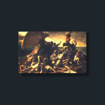 Toile Le radeau de la Méduse<br><div class="desc">Par Theodore Gericault</div>