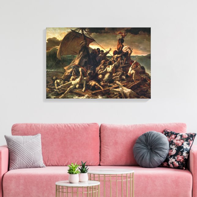 Toile Le radeau de la Méduse | Théodore Géricault | (Insitu(Salon))