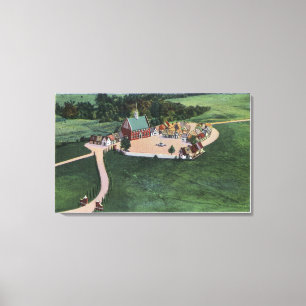 Toile Le repaire Danske Landsby (village danois)