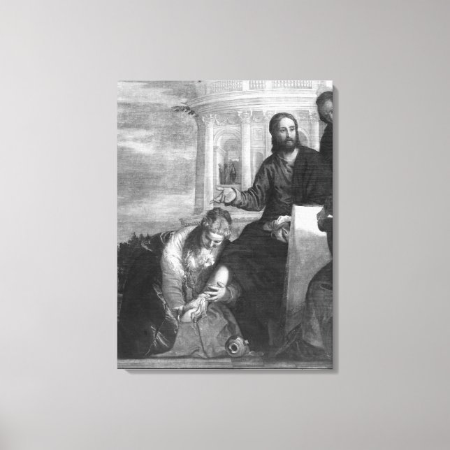 Toile Le Repas à la Maison de Simon le Pharisien (Recto)