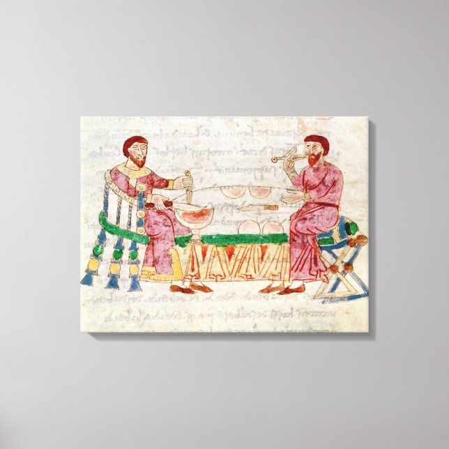 Toile Le repas, de "De Universo" (Recto)