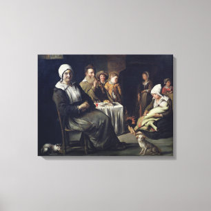 Toile Le repas de famille