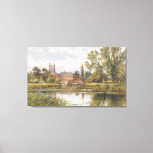 Toile Le réservoir d'eau, 1901 (huile sur la toile)