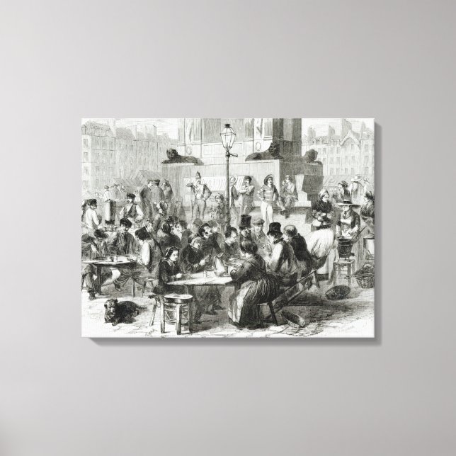 Toile Le Restaurant des pieds mouillés (Recto)