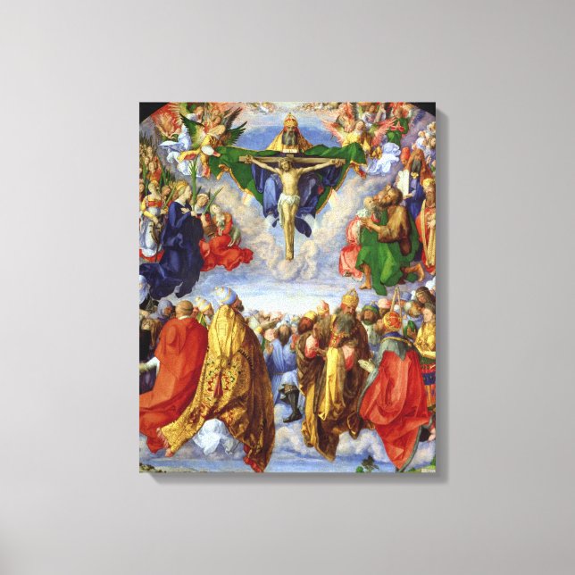 Toile Le Retable Landauer, Toussaint, 1511 (Recto)