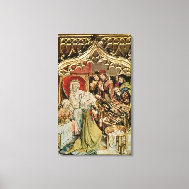 Toile Le retable St. Elizabeth (Recto)
