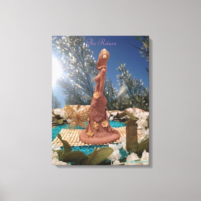 Toile "Le retour" 18" x 24" Imprimer (Recto)