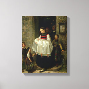 Toile Le retour du baptême