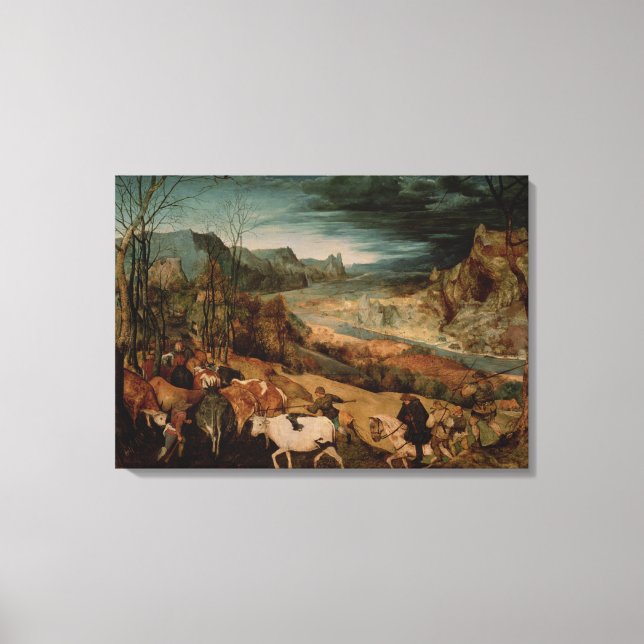 Toile Le retour du troupeau 1565 (Recto)