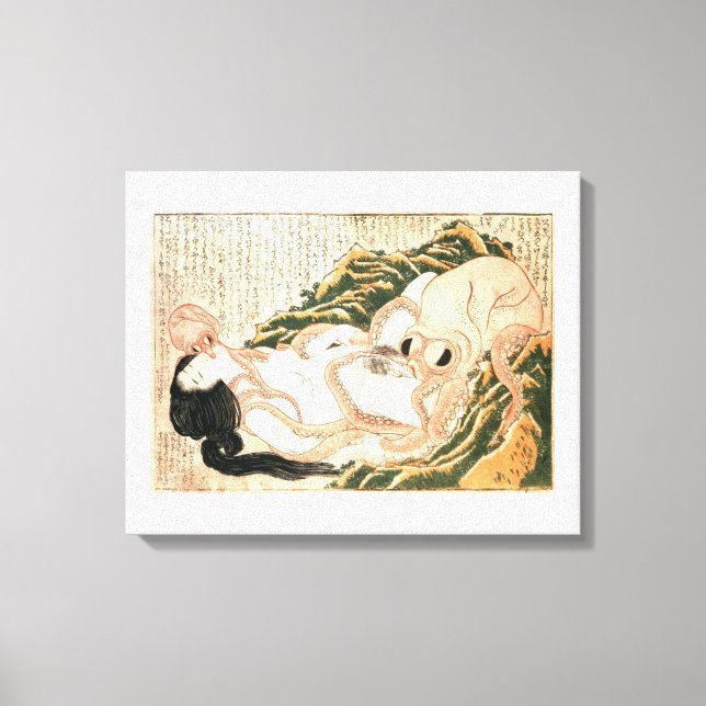 Toile Le rêve de la femme du pêcheur (Recto)