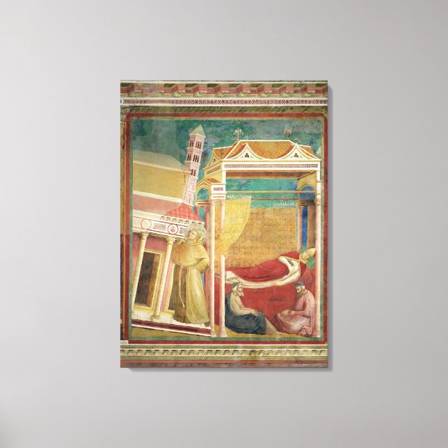 Toile Le rêve d'Innocent III, 1297-99 (Recto)
