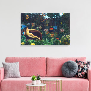 Toile Le Rêve   Henri Rousseau  