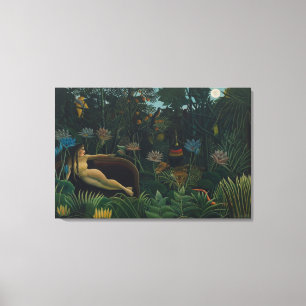 Toile Le Rêve (Le Rêve Exotique) de Henri Rousseau