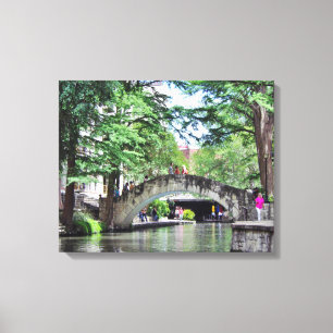 Toile Le Riverwalk de San Antonio