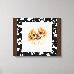 Toile Le Roi Cavalier Charles Spaniel Canvas Wall Art