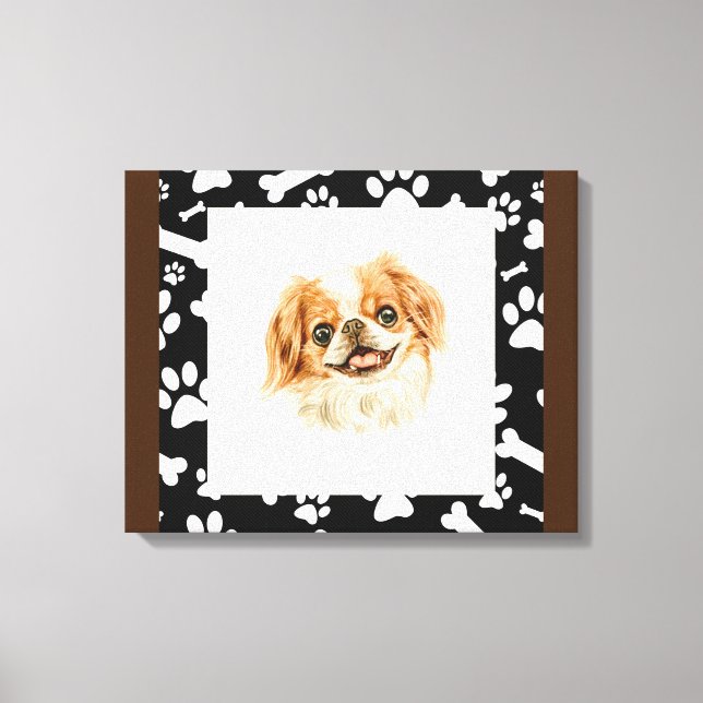Toile Le Roi Cavalier Charles Spaniel Canvas Wall Art (Recto)