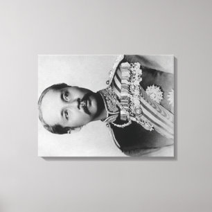 Toile Le Roi Chulalongkorn Rama V de la photographie de