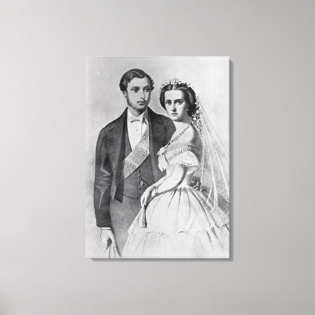Toile Le roi Edward et la reine Alexandra (Recto)