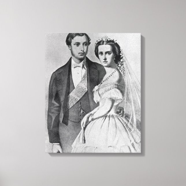 Toile Le roi Edward et la reine Alexandra (Recto)