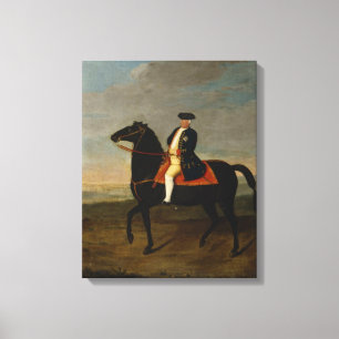 Toile Le Roi Frederick William ' à cheval