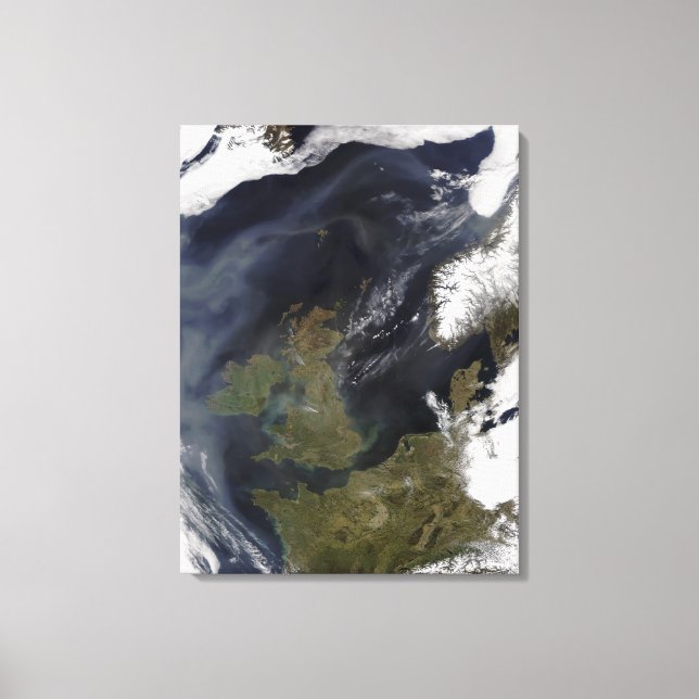 Toile Le Royaume-Uni et la République d'Irlande (Recto)
