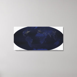 Toile Le ½ s du ¿  d'Earthï humain-a produit de