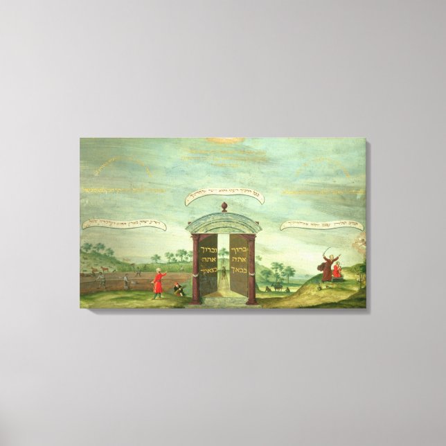 Toile Le Sacrifice d'Isaac (Recto)