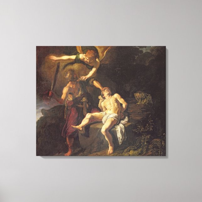 Toile Le Sacrifice d'Isaac, 1616 (Recto)