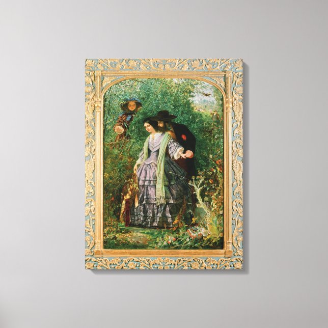 Toile Le secret, 1858 (Recto)