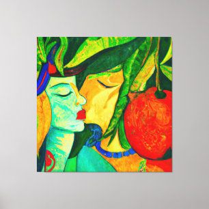 Toile Le secret de la peinture Mangoes II