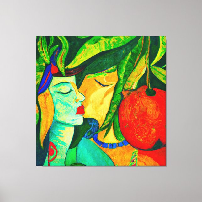 Toile Le secret de la peinture Mangoes II (Recto)