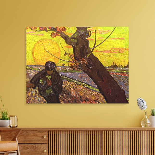 Toile Le Semeur par Vincent van Gogh (Insitu(Salon))