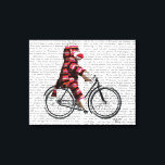 Toile Le singe de choc sur vélo<br><div class="desc">Children's</div>