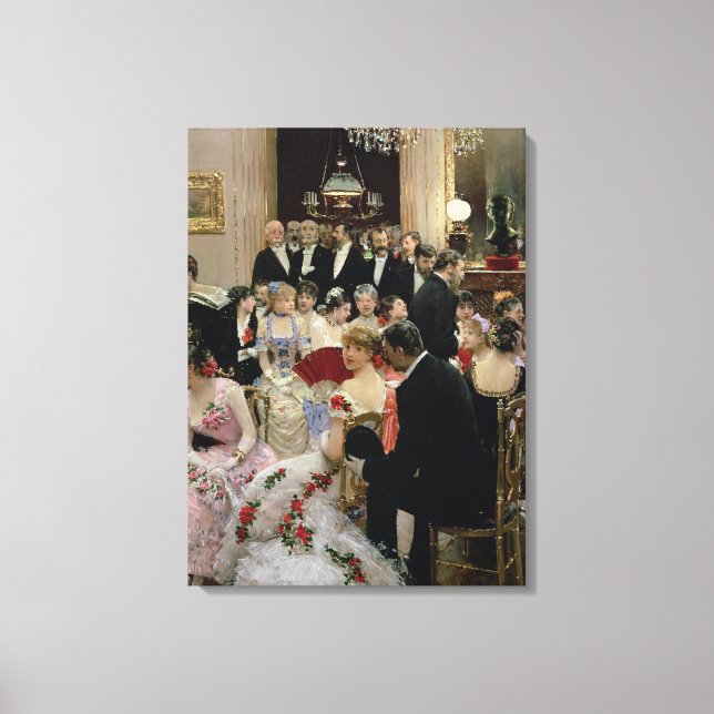 Toile Le Soiree, c.1880 (Recto)