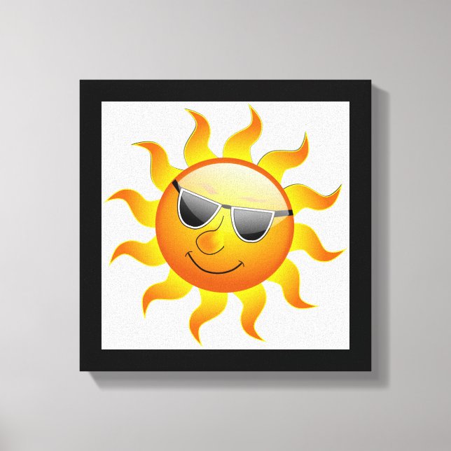 TOILE LE SOLEIL DU COOL (Recto)