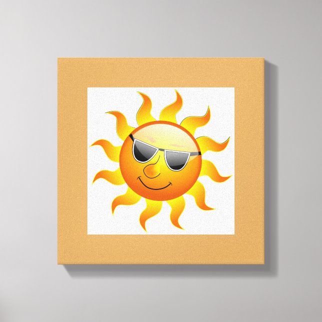 TOILE LE SOLEIL DU COOL (Recto)