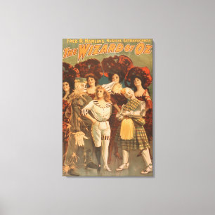 Toile "Le sorcier d'Oz" Poster du théâtre musical #1