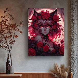 Toile Le sort des Roses interdits