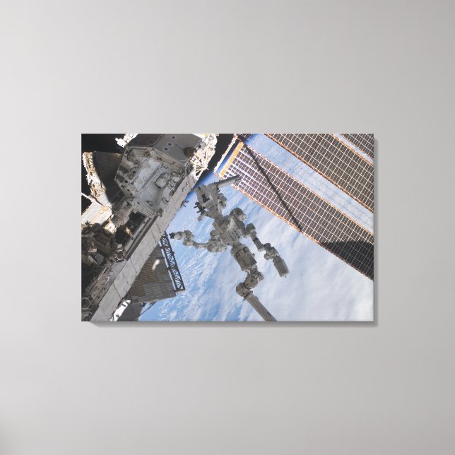 Toile Le système robotique Dextre construit au Canada 2 (Recto)