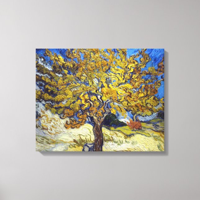 Toile Le tableau du mûrier de Van Gogh (Recto)